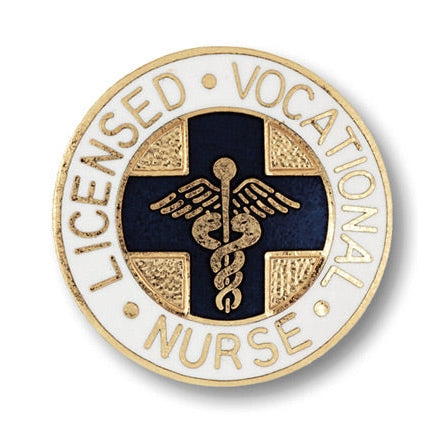 Prestige Medical-Licensed Vocational Nurse Pin Cal. & Tex Only-MedTech-1
